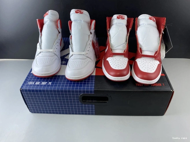 Rep Husky New Nike Jordan Retro CT6252-900 Air & Ship High 1 Beginnings Pack 0715
